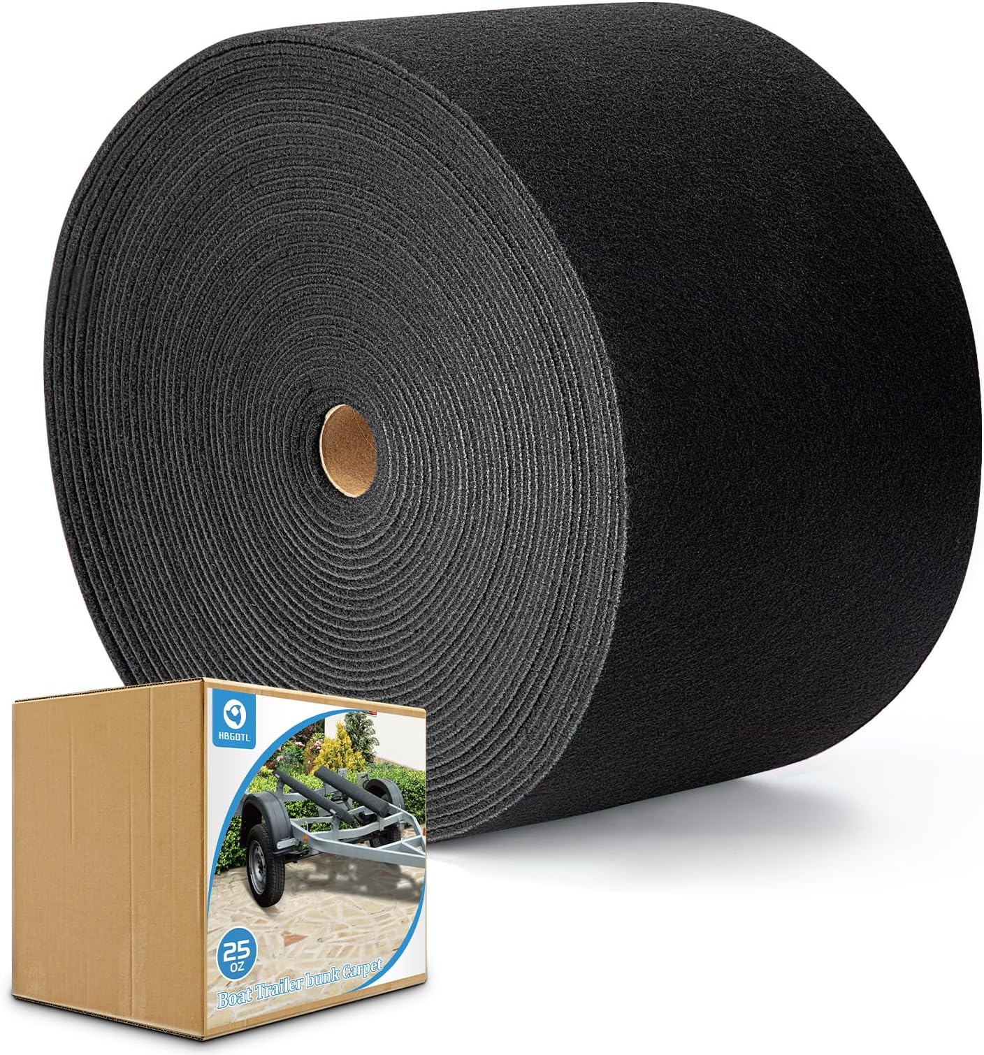 Boat Trailer Bunk Carpet Roll - 12" X 20 Ft, Waterproof & Adhesive Backing - View #7