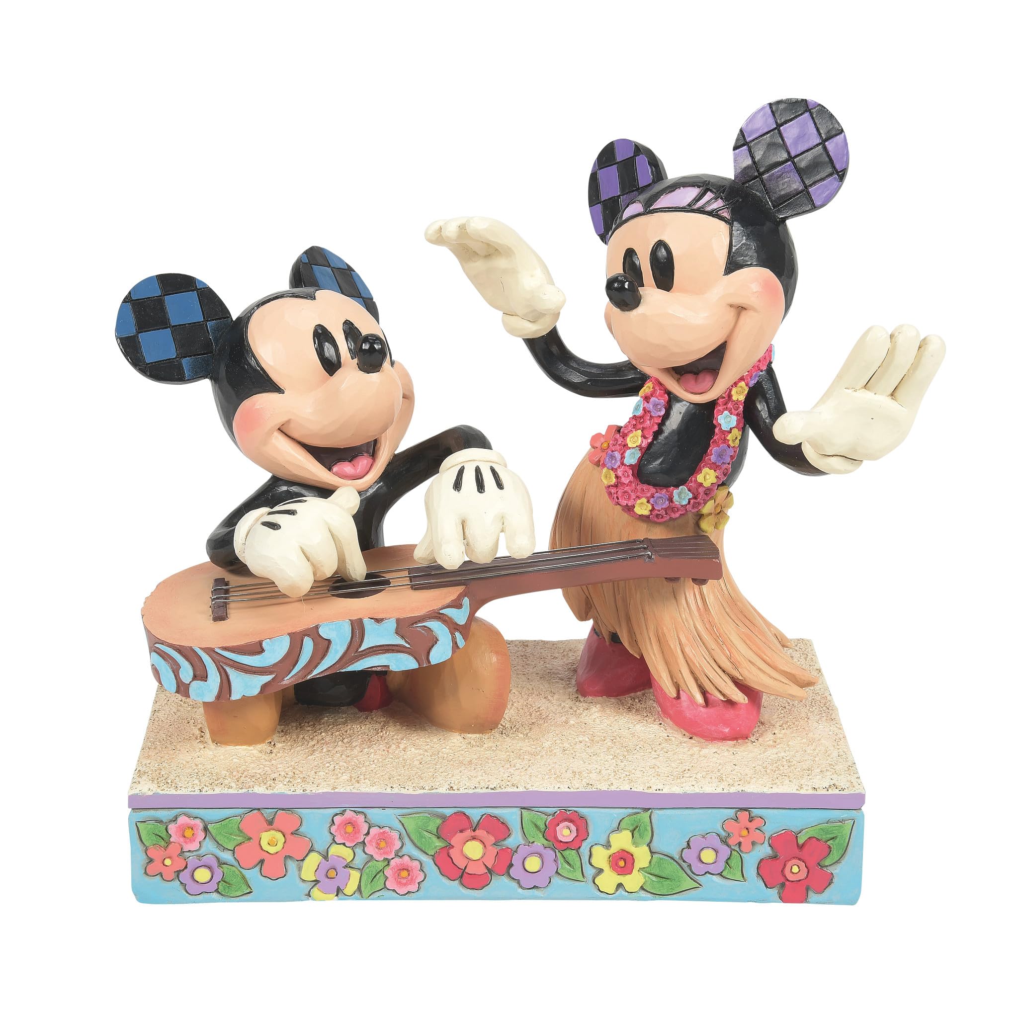 Disney Traditions Figurine Mickey et Minnie Hawaii