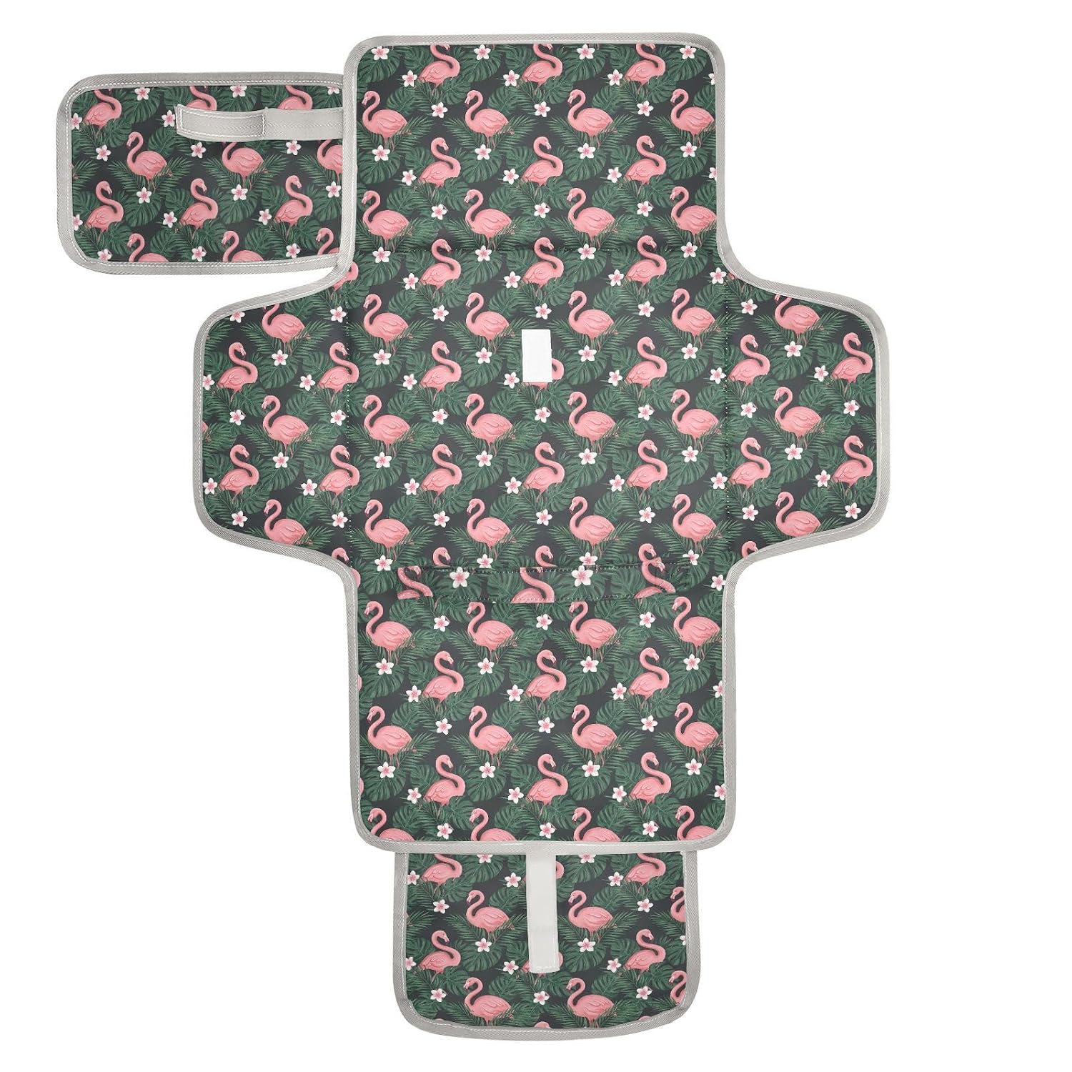 Portable Baby Changing Pad Foldable Waterproof with Head Pillow