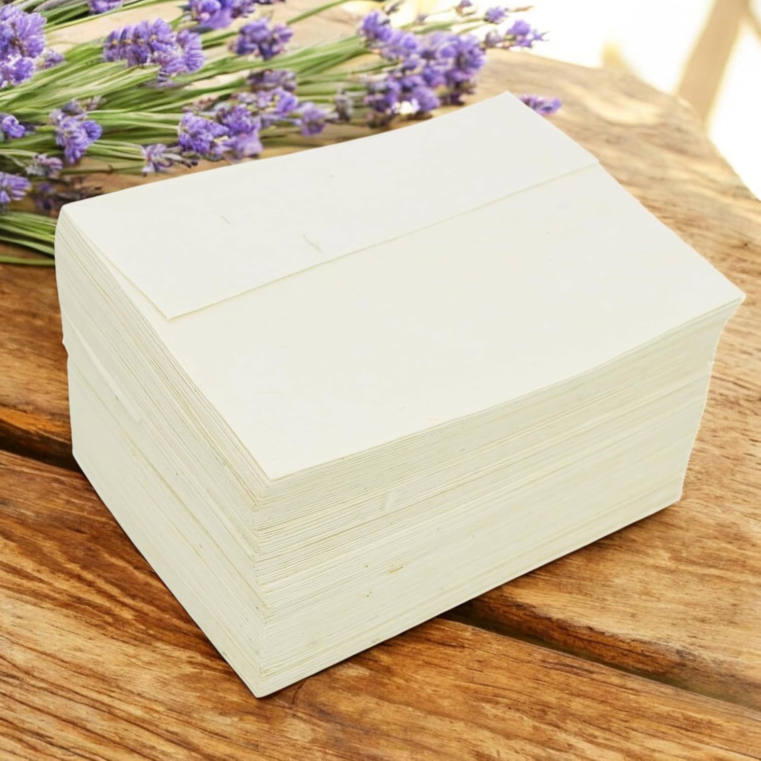 Kathmandu Valley Co. 4x6 inch Handmade Lokta Paper Envelopes for Wedding Invitations, Announcements, Vintage Envelopes. Made in Nepal. (100 Pack)