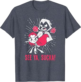 Teen Titans Go! Raven & Starfire Suckas T-Shirt