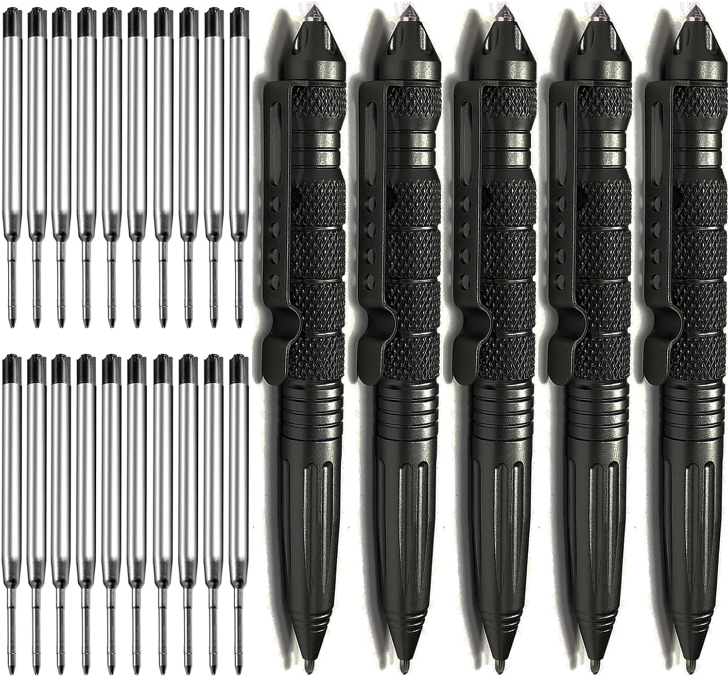 Origin-Joy 5 Pack Tungsten Steel Military Tactical Pen Set