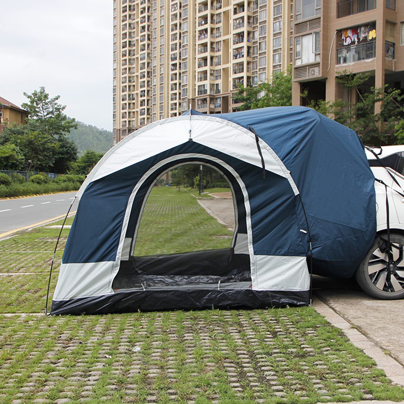 Auto All'aperto Auto Doppia Tenda Auto Lato Auto-Guida Auto-Guida Auto Multi-Funzionale Parasole Parasole Pergola Tenda da Campeggio