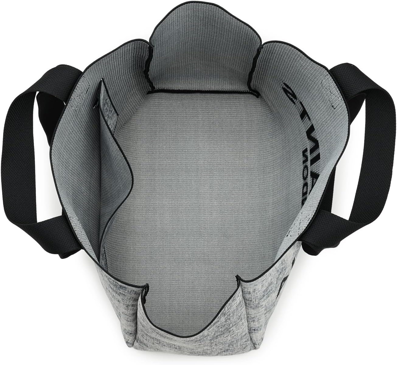 AllSaints Women's Handbag Izzy Denim E/W Tote Washed Grey - Image 5