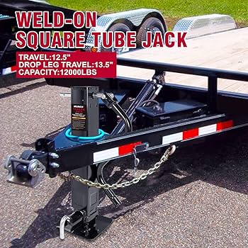 Amazon.com: NBJINGYI 12000lbs Heavy-Duty Weld-On Square Tube