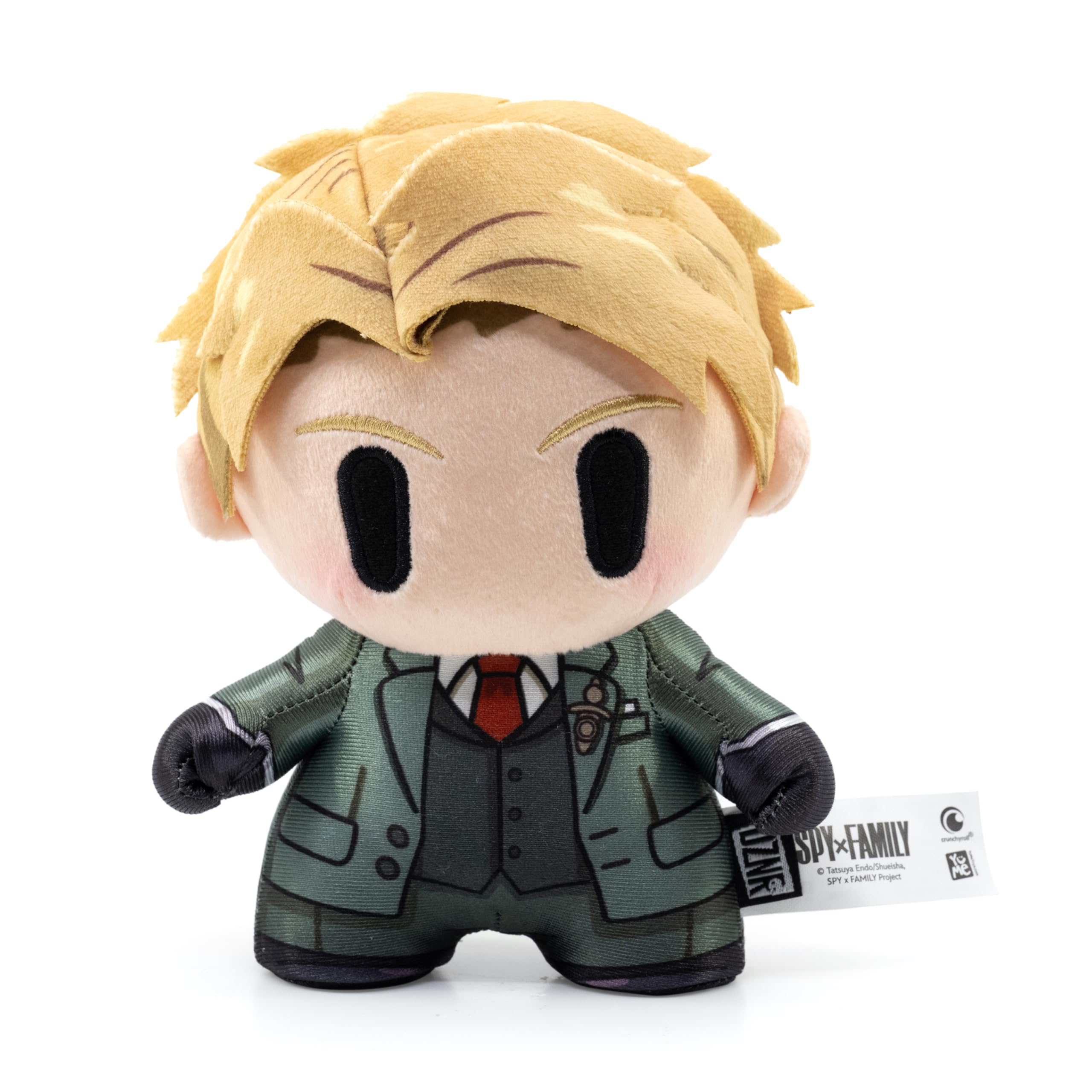 YuMe DNR Spy x Family Plush Toy - Loid Forger 7" Hero Box Collectable | Officially Licensed Manga Merchandise | Soft Toys Gift for Kids, Adults & Fans | Get all 3 Operation Strix Edition Plushies