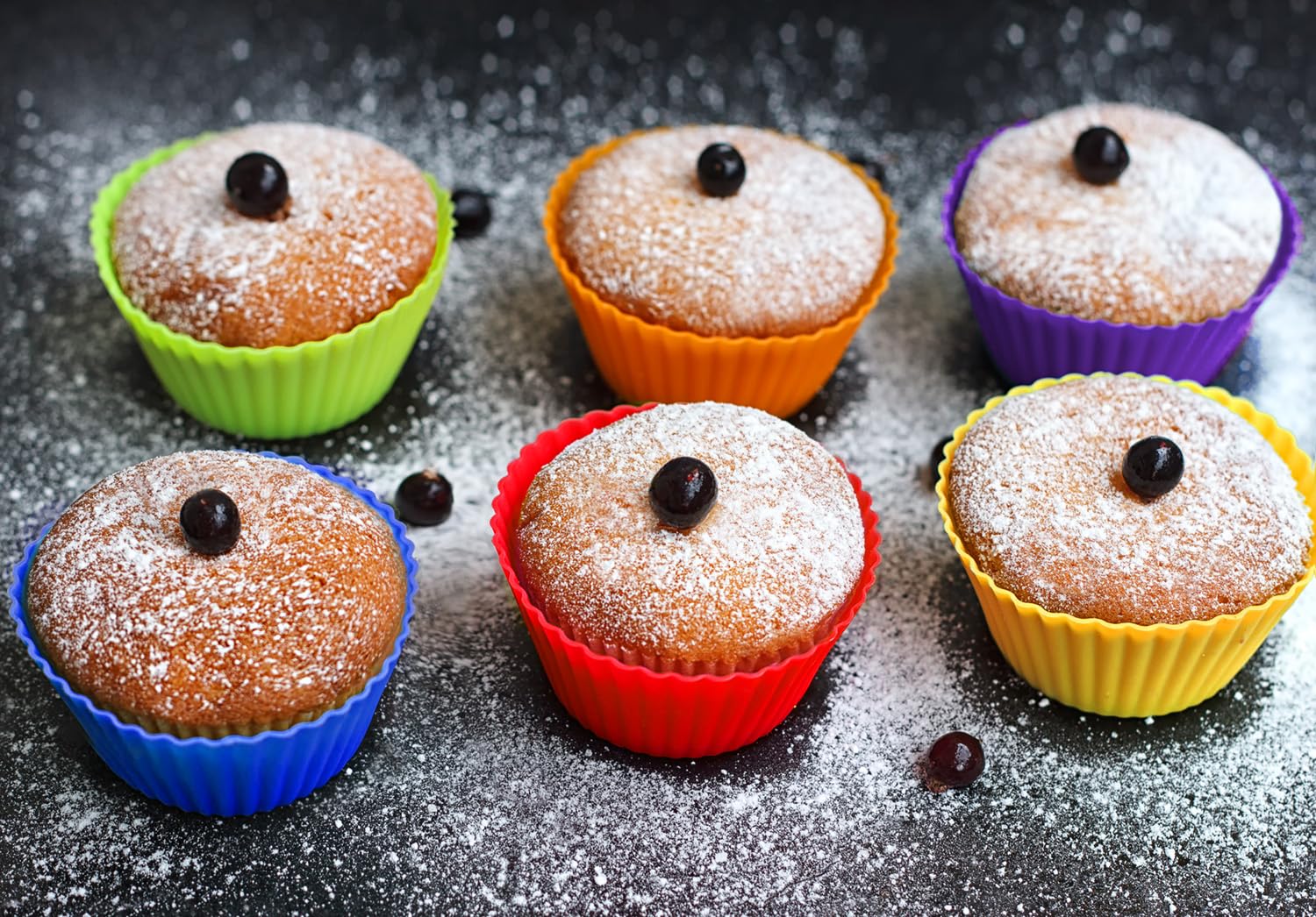 Stampo in silicone Pavoni MUFFIN PX002 Pavoflex 24 impronte