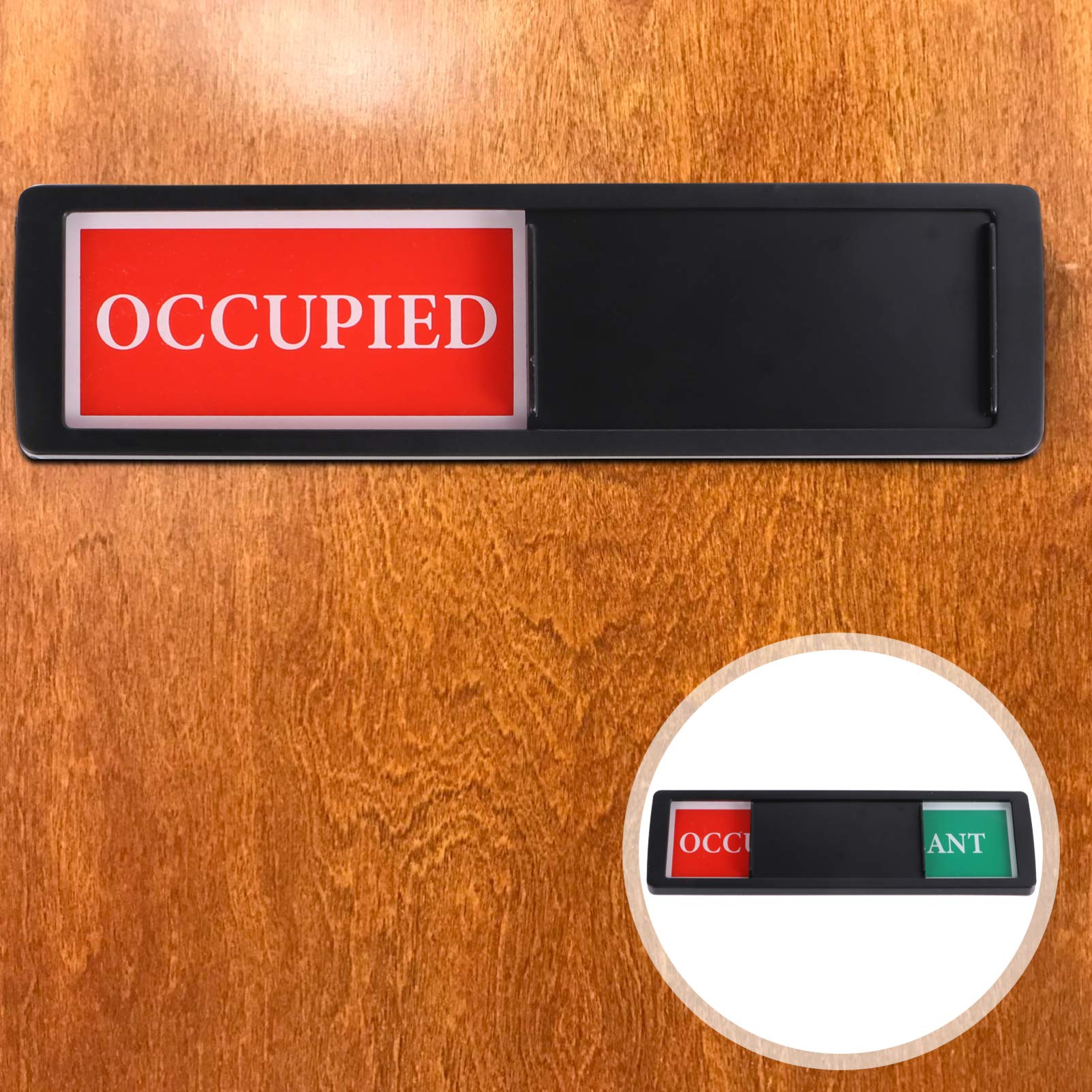 NUOBESTY 10piezas Letrero Magnético De Privacidad Deslizante Para Indicador Ocupado Vacante Para Sala De Reuniones Señal De No Molestar
