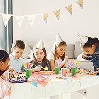 Vista 7 de Kochorie 300 Piezas de Vajilla de Plástico Pastel de Plata, Juego de Cubiertos de Plástico Resistente, Utensilios Desechables Pesados Incluye