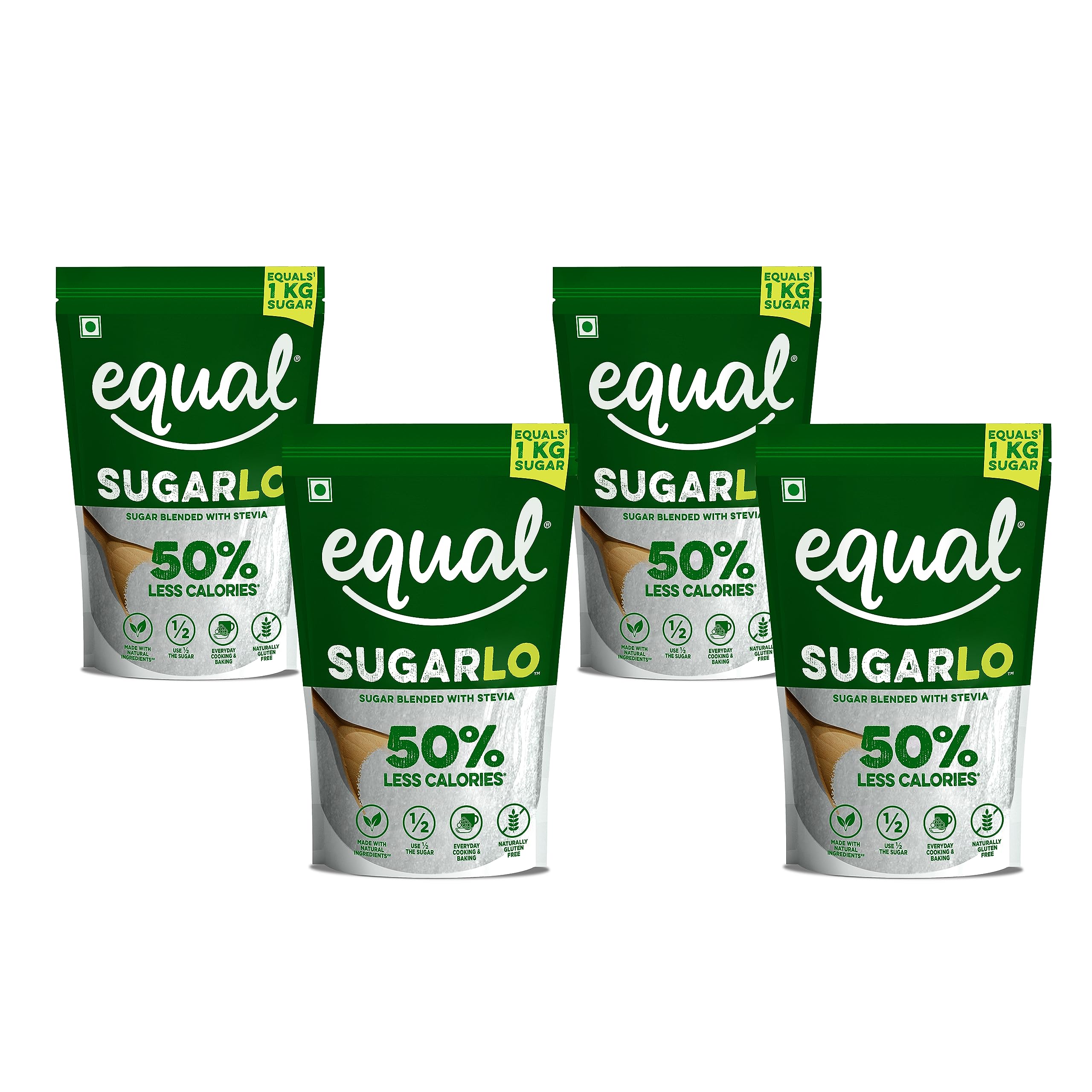 See full amazon price history chart for Equal SugarLo | Sugar Blended With Stevia | 50% Less Calories Sugar | 2Kg (500g Pack of 4) | Equals to 4 Kg of Sugar Equal SugarLo | Sugar Blended With Stevia | 50% Less Calories Sugar | 2Kg (500g Pack of 4) | Equals to 4 Kg of Sugar (B0C868JW1Z) Amazon Price History, Amazon Price Tracker