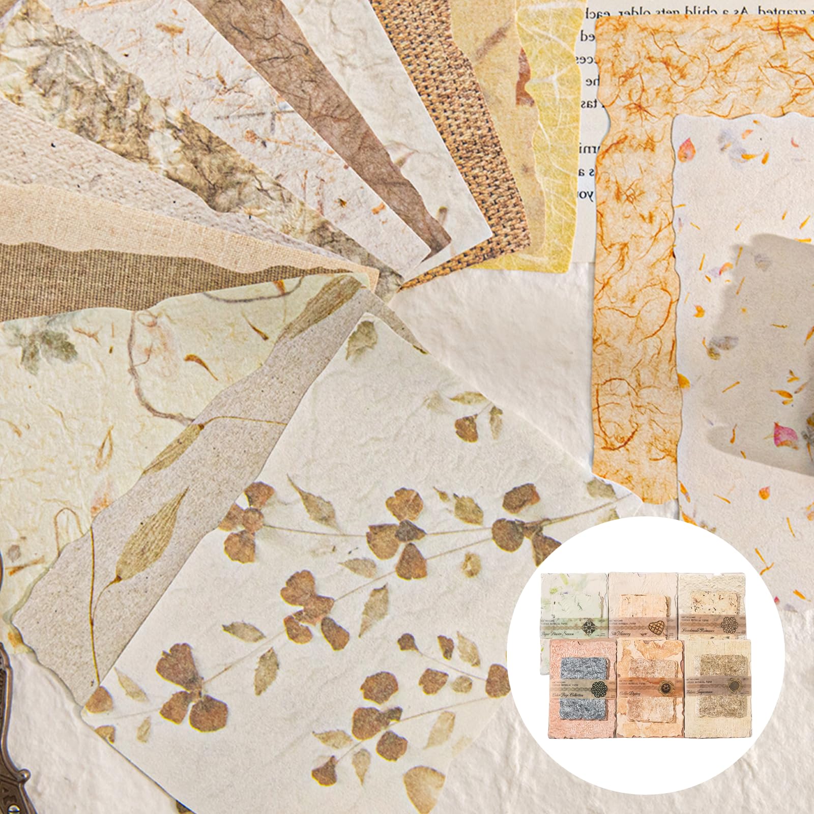 Scrapbooking Papier 168 Blätter Scrapbook Papier Scrapbook Zubehör, Relief  Vintage Uhu Stick, image size:1600x1600