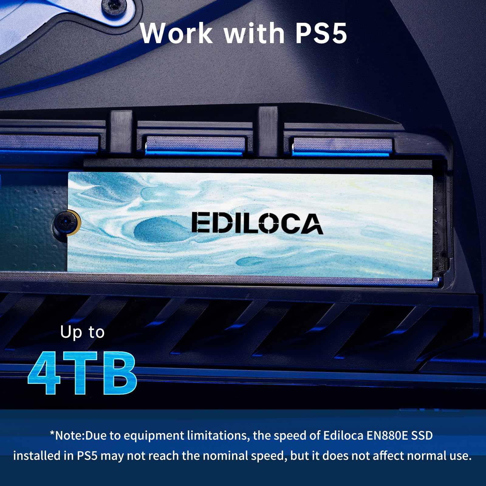 Amazon | Ediloca SSD 2TB PCIe Gen 4.0 ×4 NVMe M.2 2280 最大7100MB
