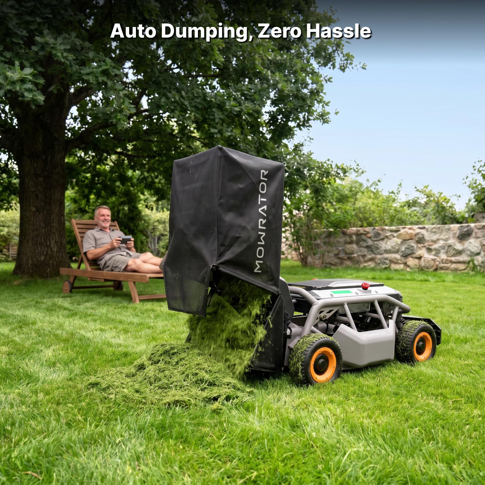 Mowrator Auto Dumping Bag S1 - Cortacésped