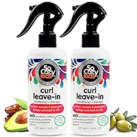 Vista 8 de So Cozy - Espray acondicionador sin enjuague, desenredante de cabello para niños y acondicionador para cabello rizado, sin parabenos, rizos sin