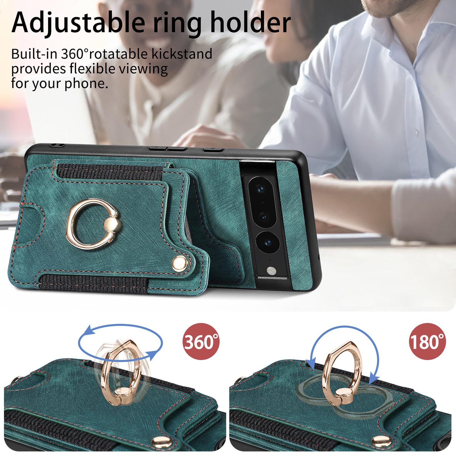 Etui do Google Pixel 11 Pro XL/ 11 Pro/ 11, uchwyt z portfelem