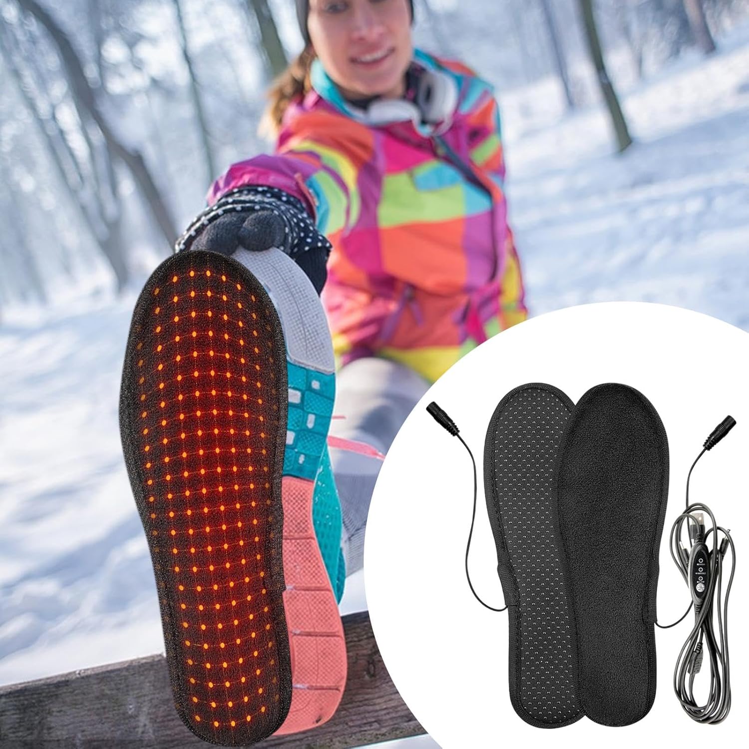 Heated Insoles Detailed View