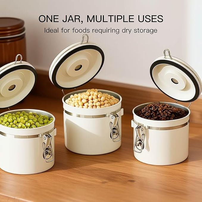 MegaWise Coffee Canister Storage Container - 1.2 Litros miniatura 6