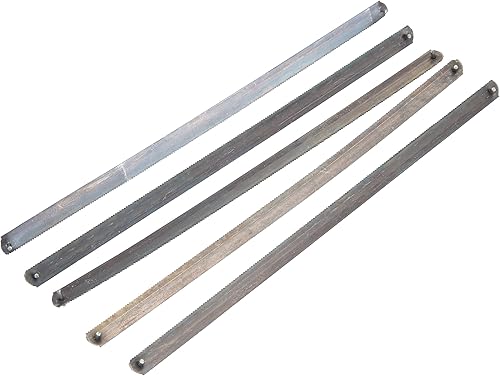 GreatNeck 615C - Mini hojas de sierra para metales, 5 piezas, diseñadas para cortar metal, tuberías y maderas duras, tamaño para espacios pequeños,
