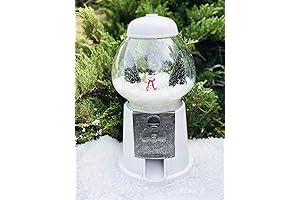 Gleaming White Gumball Machine: A Timeless Delight for Kids and Adults Alike