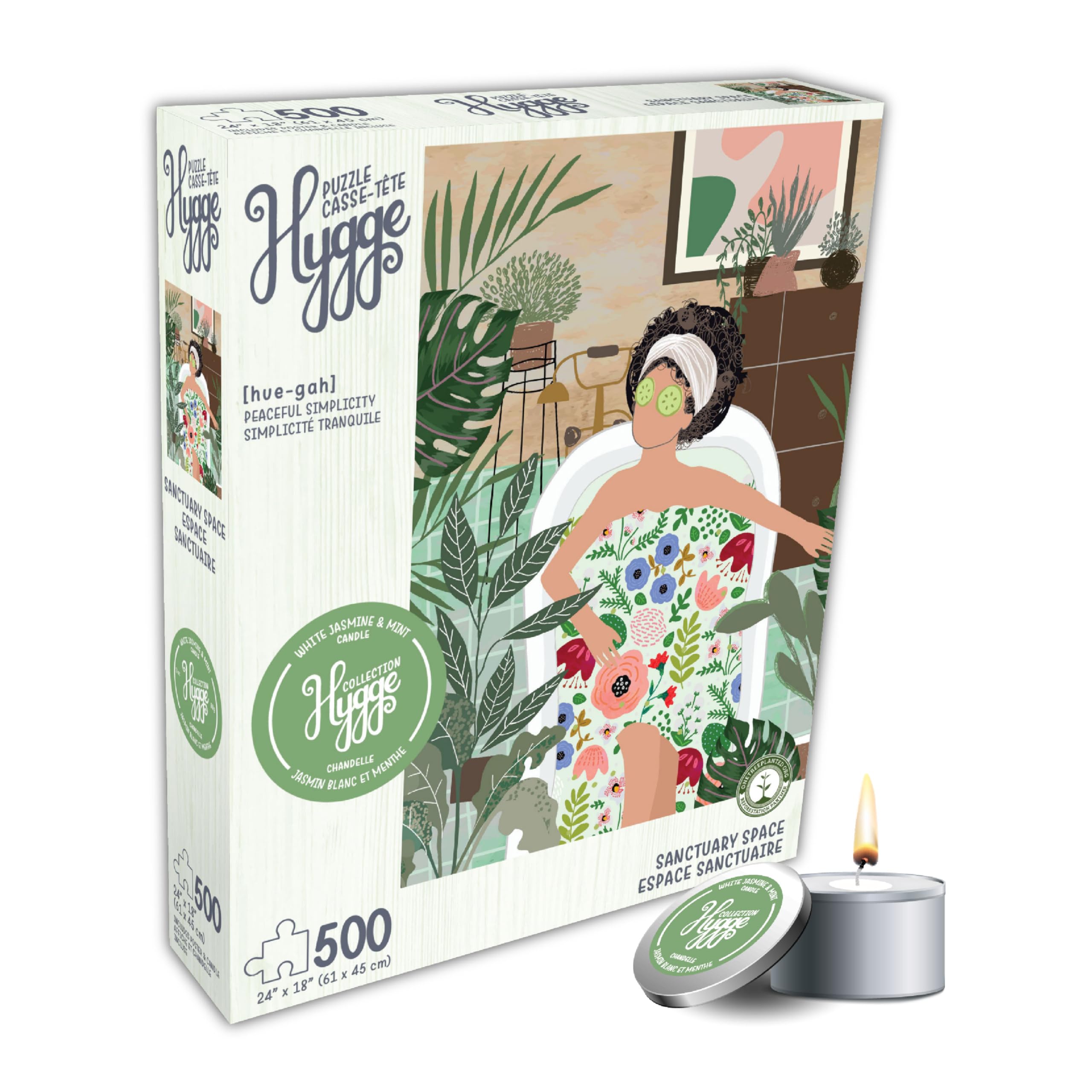 Amazon.com: 500 Piece Puzzle for Adults Hygge Sanctuary Space