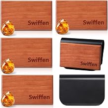 4 Pcs Car Wood Air Freshener Refills, Amber Scent Diffuser