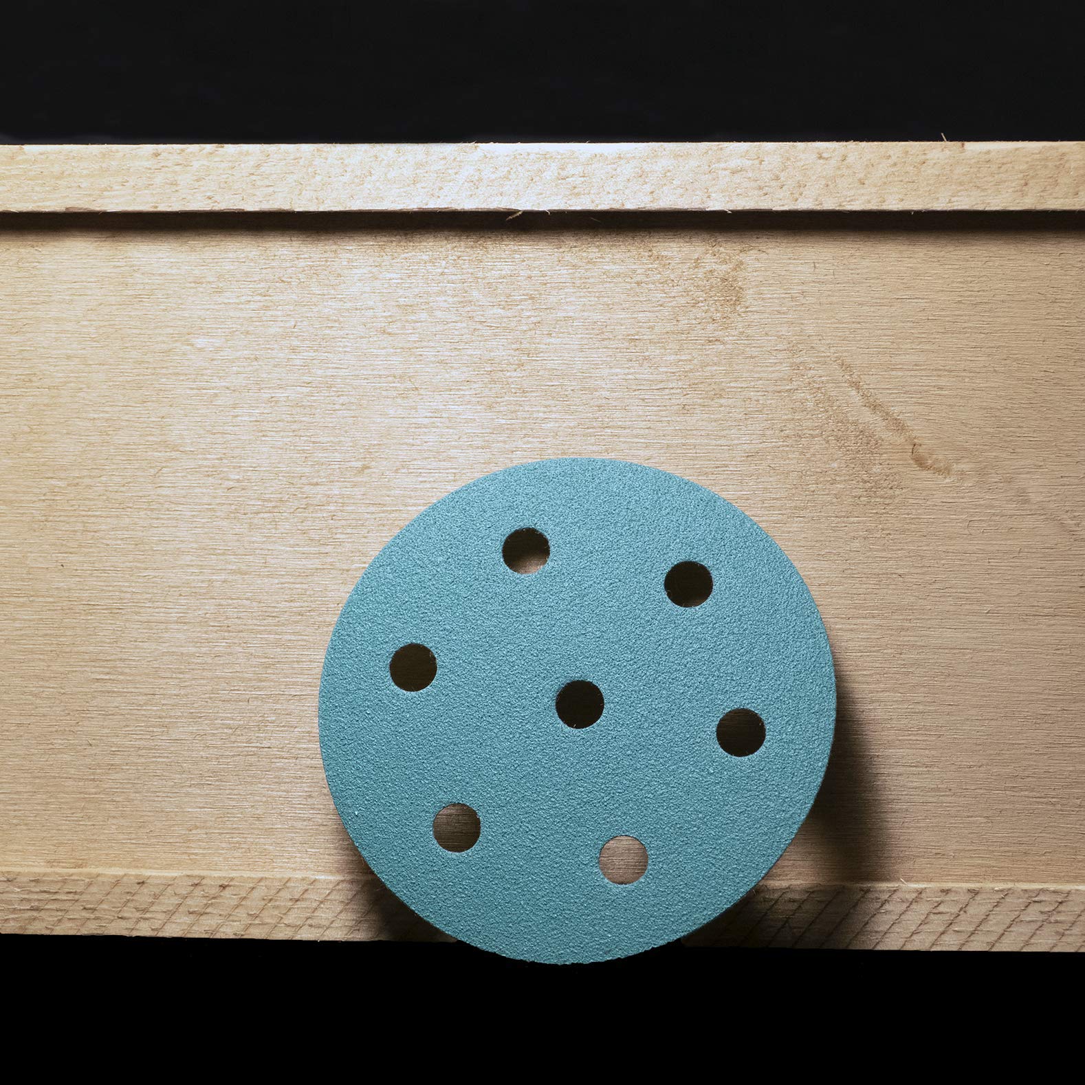 Dischi Abrasivi Professionali 90mm - 10 Pezzi Grana 100 Per Legno E Metallo - Foto 2