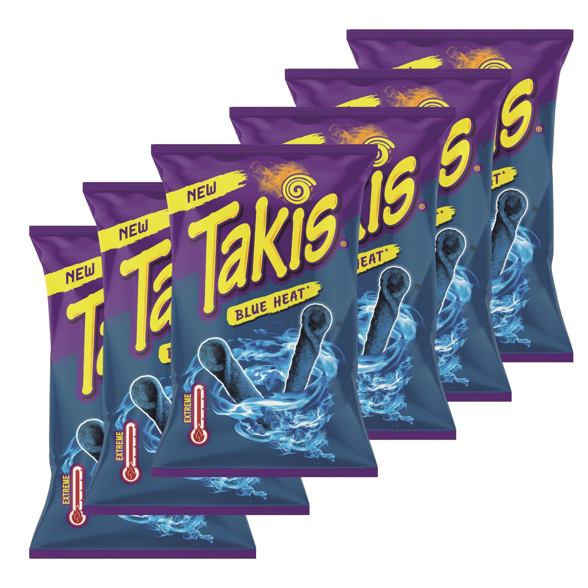Takis Blue Heat Extreme Spicy 100g (6er Pack)