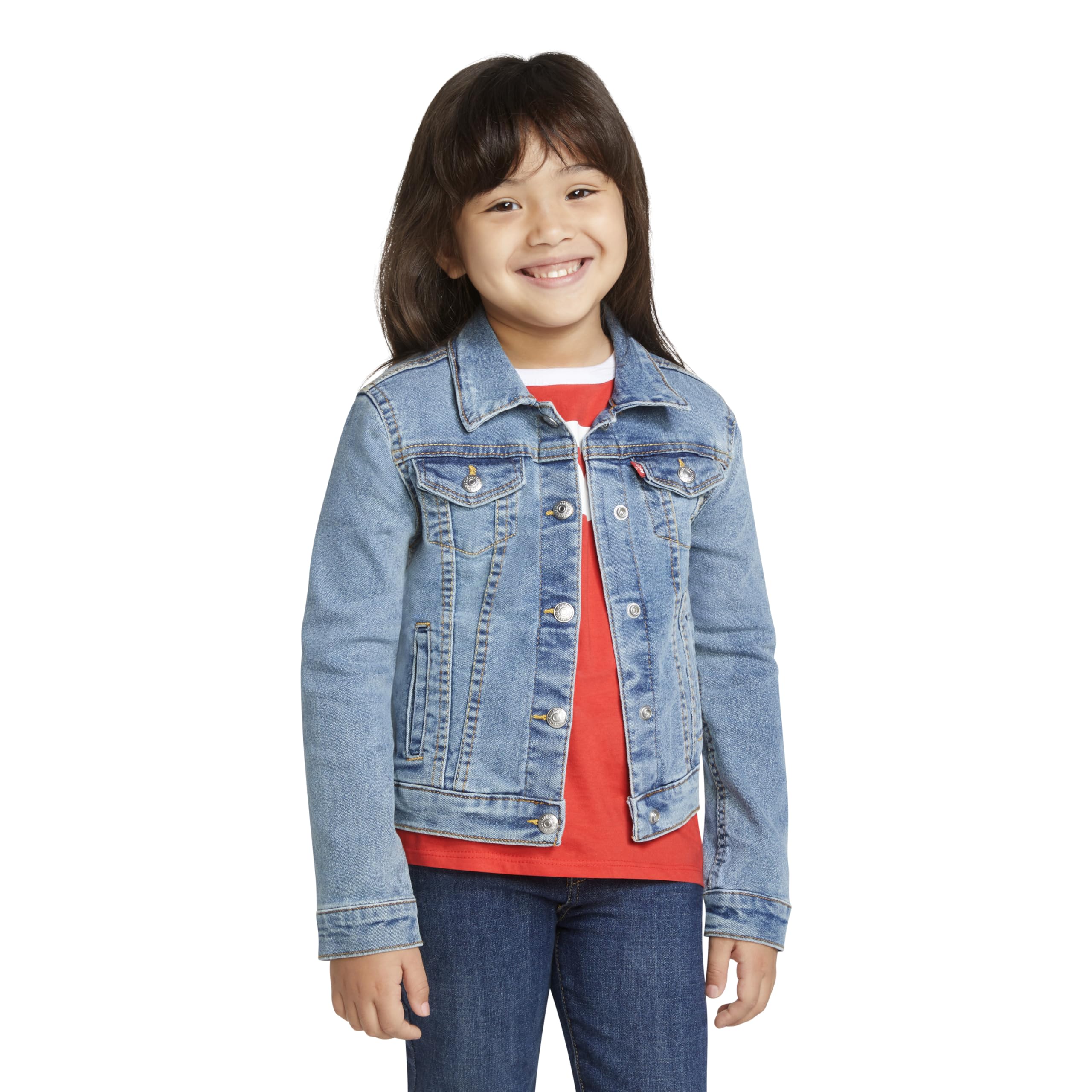 Levi's Kurtka jeansowa Dziewczynki Stretch Trucker Jacket 3e4388