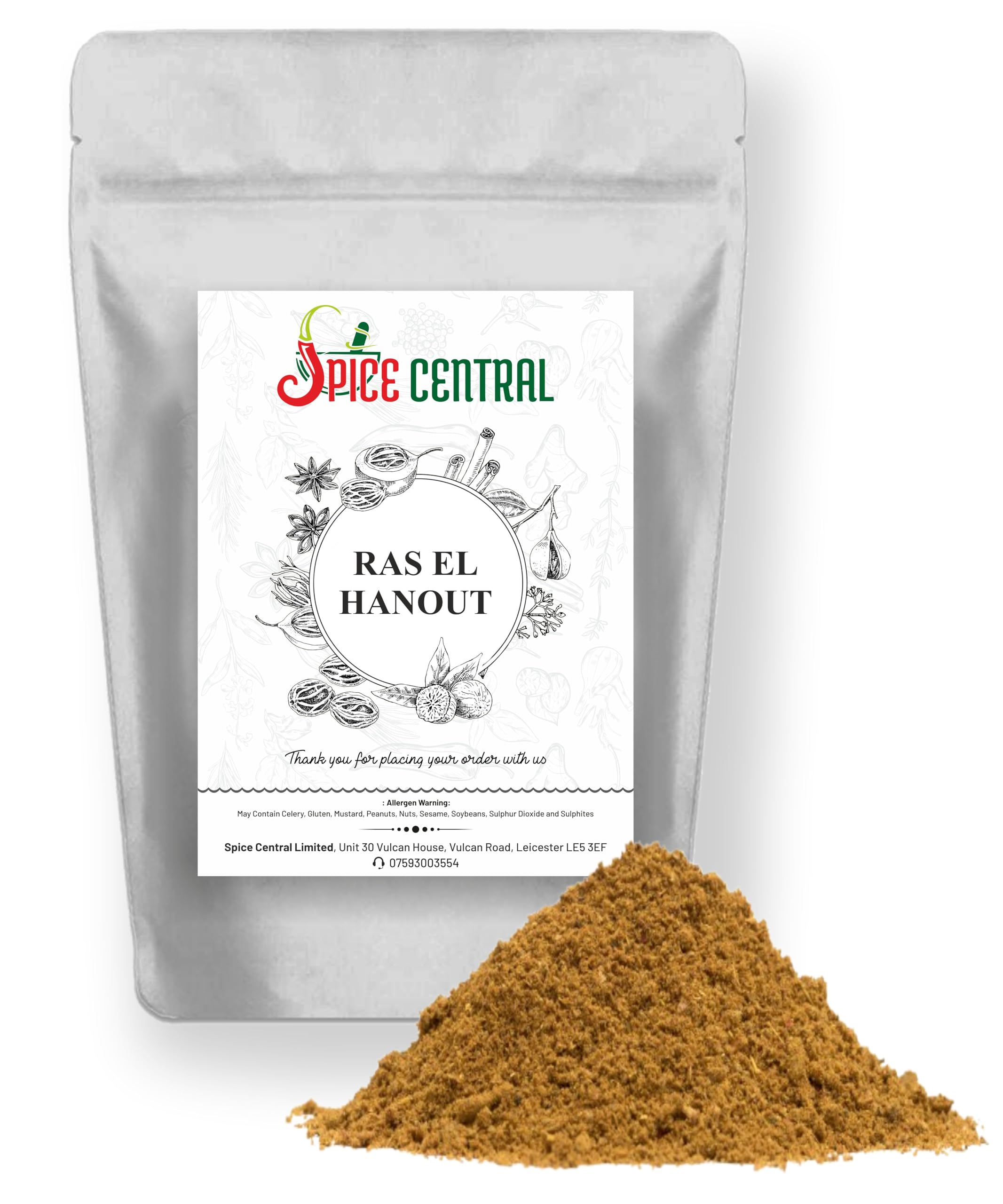 Ras el Hanout | Moroccan Spice Mixed Blend Premium Quality (200g)