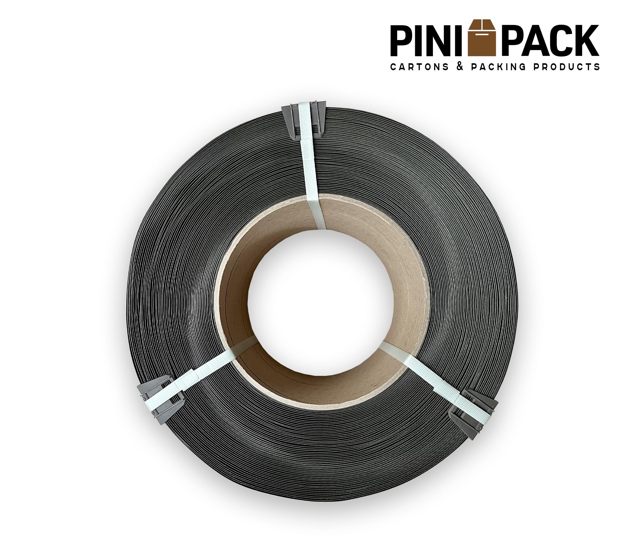 Nastro reggiatura PP 3000 metri larghezza 12 mm spessore 0,6 mm forza di strappo 140 kg nucleo 200 mm nastro da imballaggio