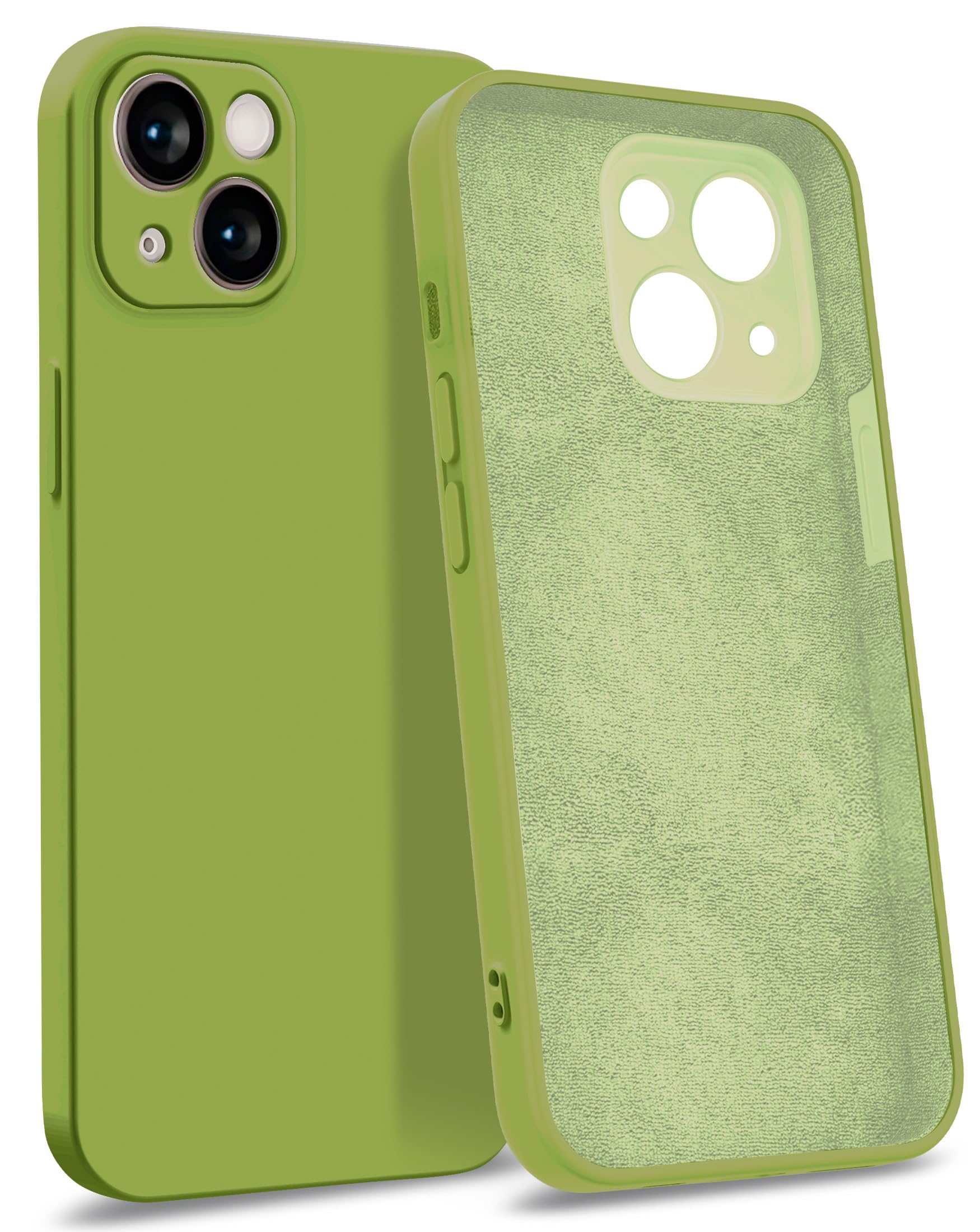 Schutzhülle Für IPhone 11 – 3-lagiger Schutz, Gummiert, Olivgrün, Stoßfest & Kratzfest