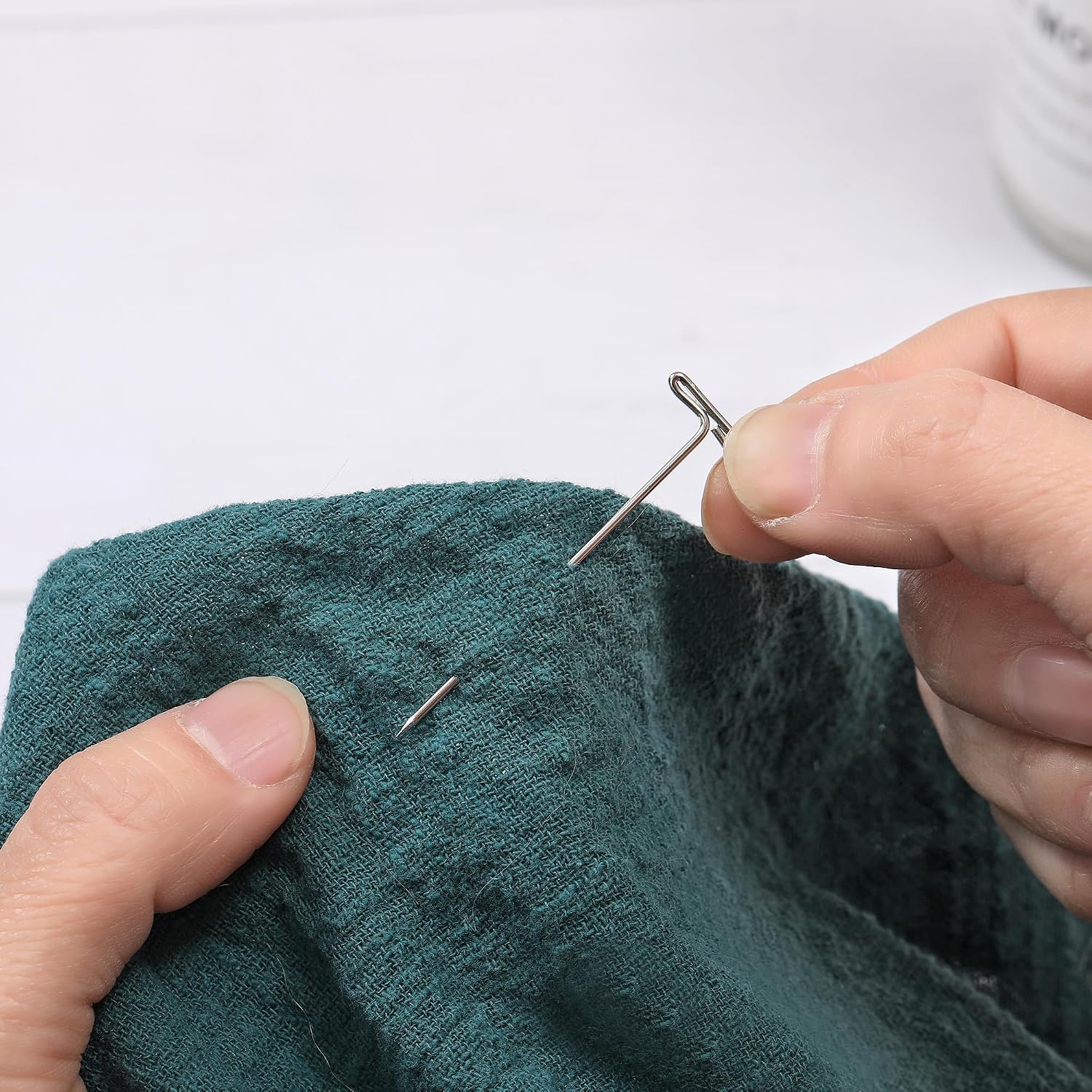 250Pcs T Pins, 1inch /1.5inch/ 2 inch T-Pins,Stainless Steel T Pin for Wigs, Blocking Wig Pin for Foam Head, Craft, Quilting and Blocking Knitting for Office Wall