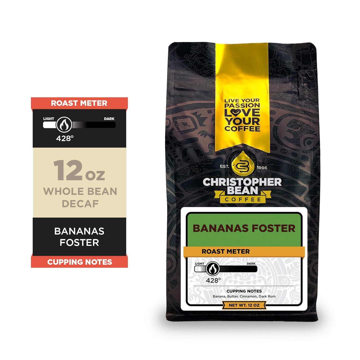 Christopher Bean Coffee Bananas Fosters Flavored Coffee