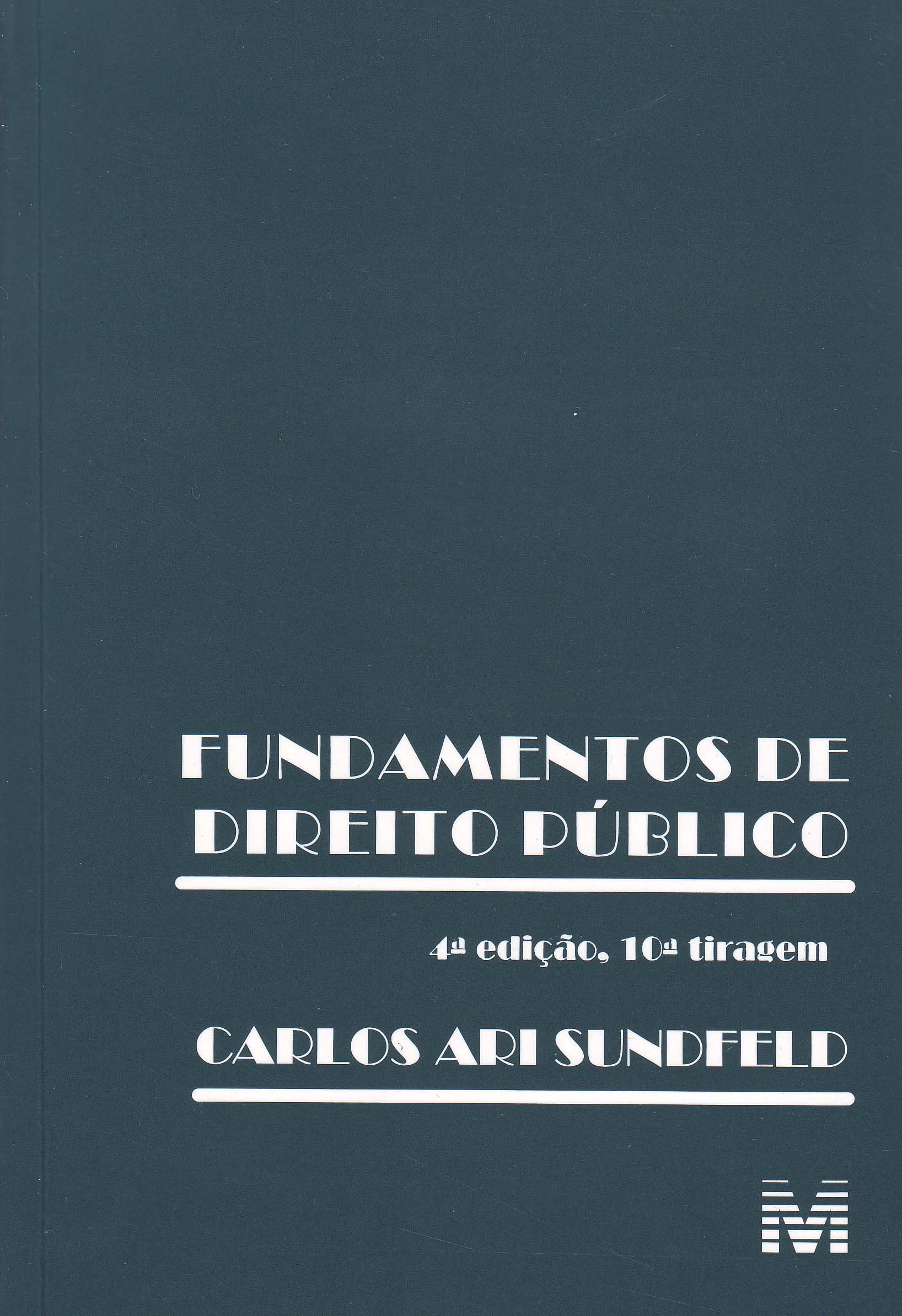Capa de Fundamentos De Direito Publico