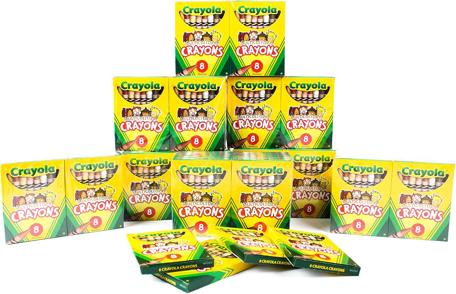 50 Pack CRAYOLA LLC FORMERLY BINNEY & SMITH MULTICULTURAL