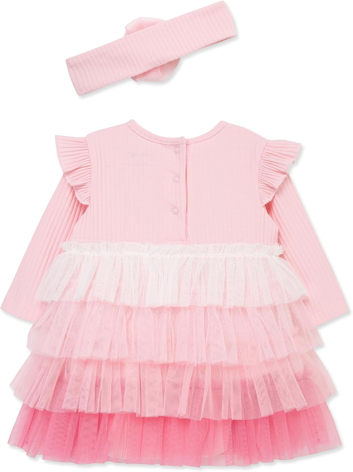 Little Me Clothes for Baby Girls' Tutu Popover and Matching Headband Set