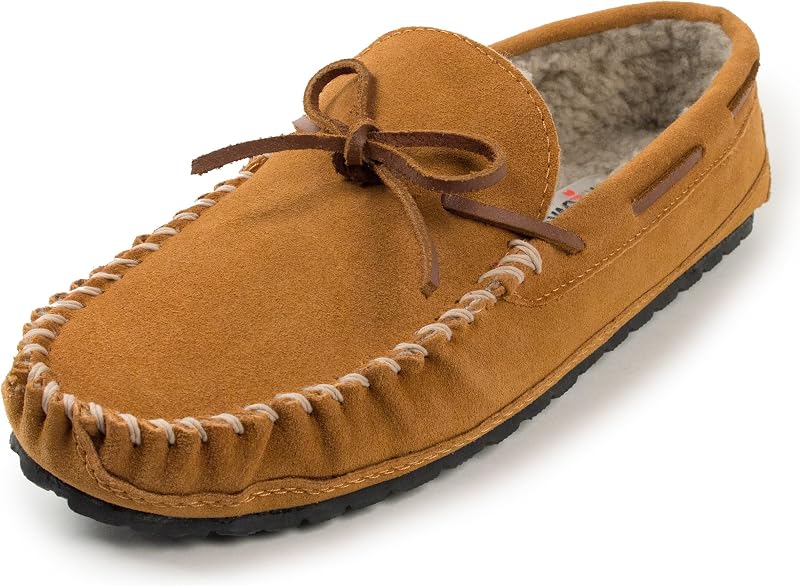 Minnetonka Men's Casey Moccasin Slippers