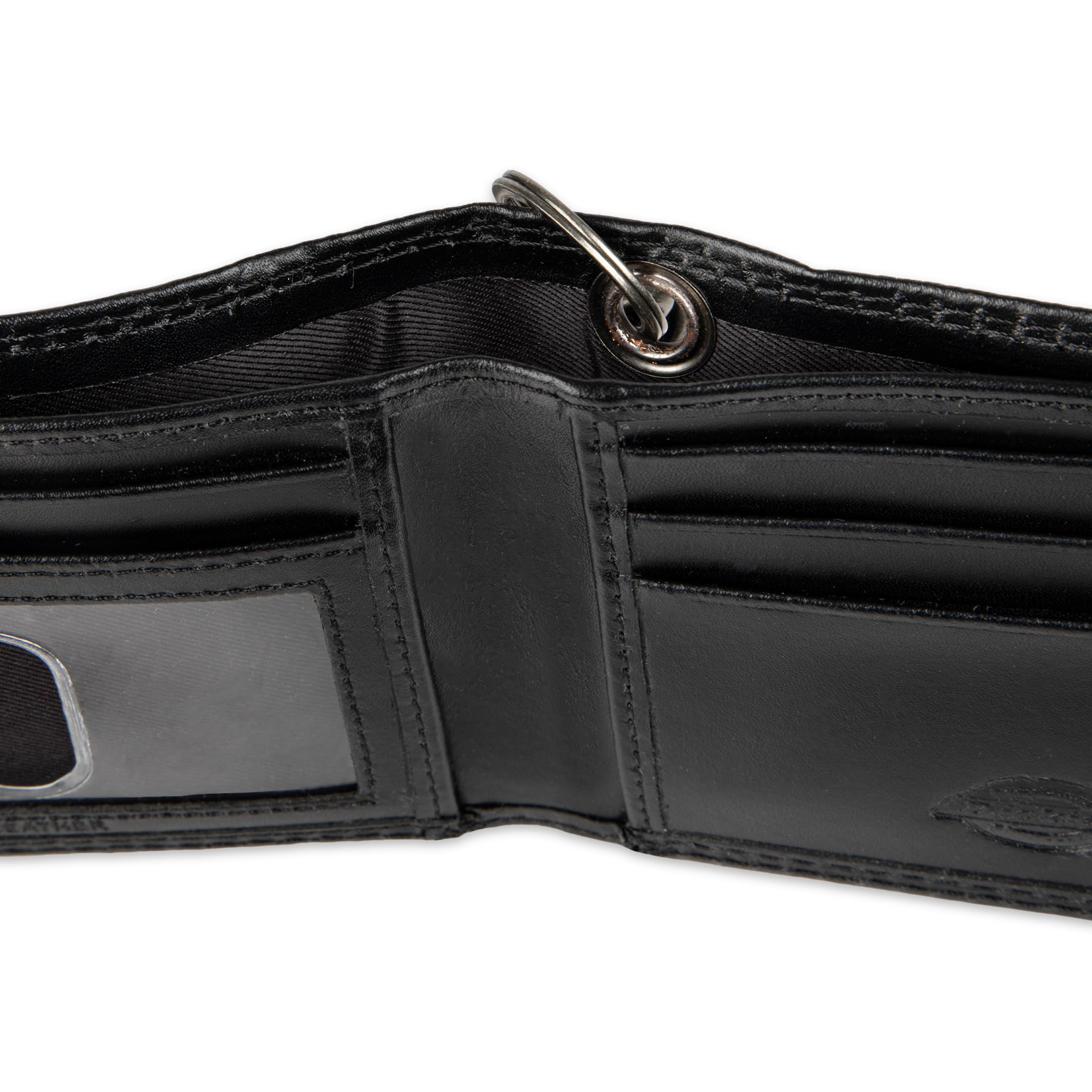 Dickies Cartera de Cadena Delgada para Hombre, Color Negro, sin tamaño