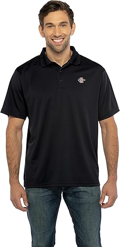 Miniatura 112 de Vantage Apparel NCAA Mens Men's Collegiate Polyester Mesh Team Icon Polo