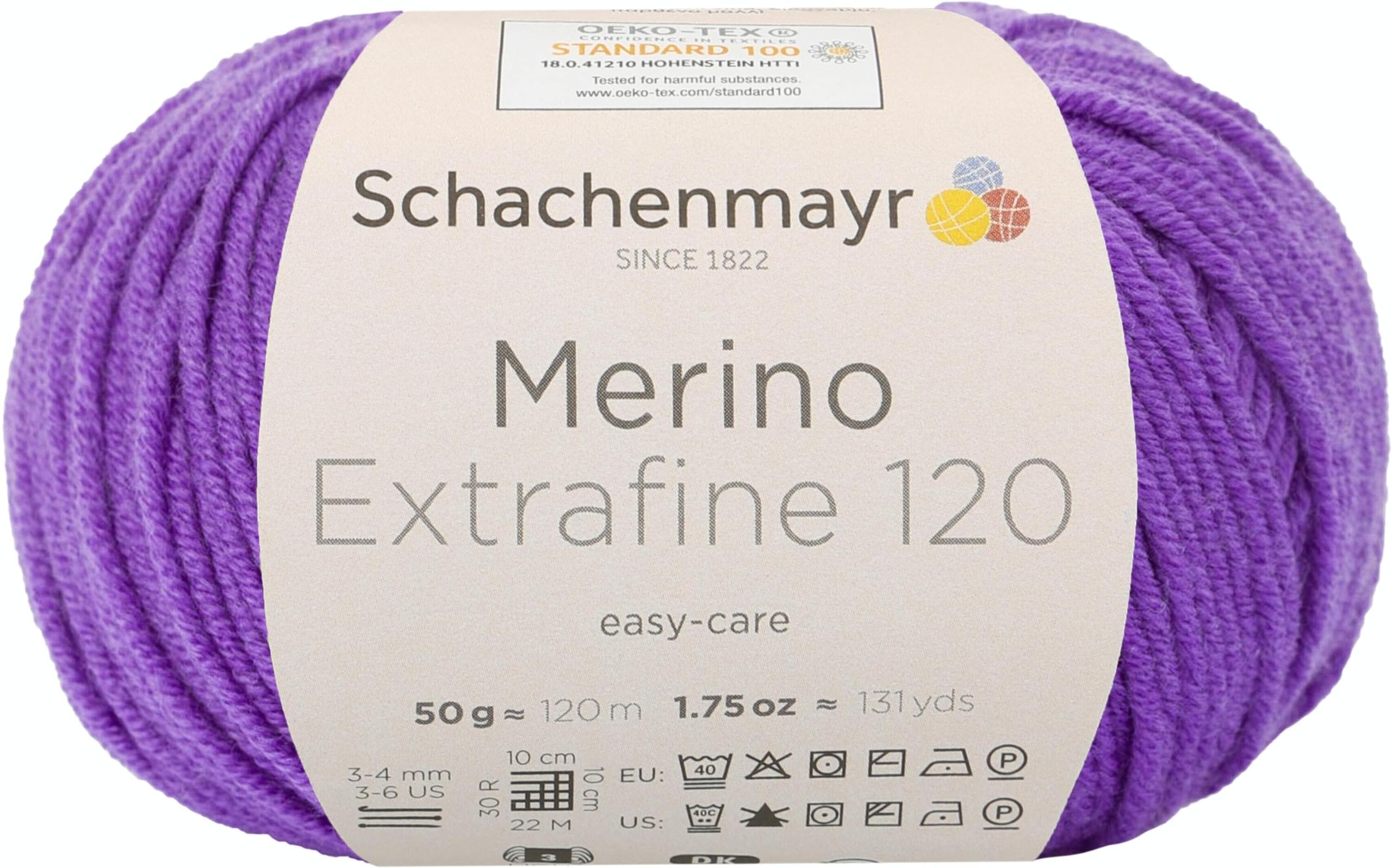 Schachenmayr Merino Extrafine 120 Handstrickgarn – violett