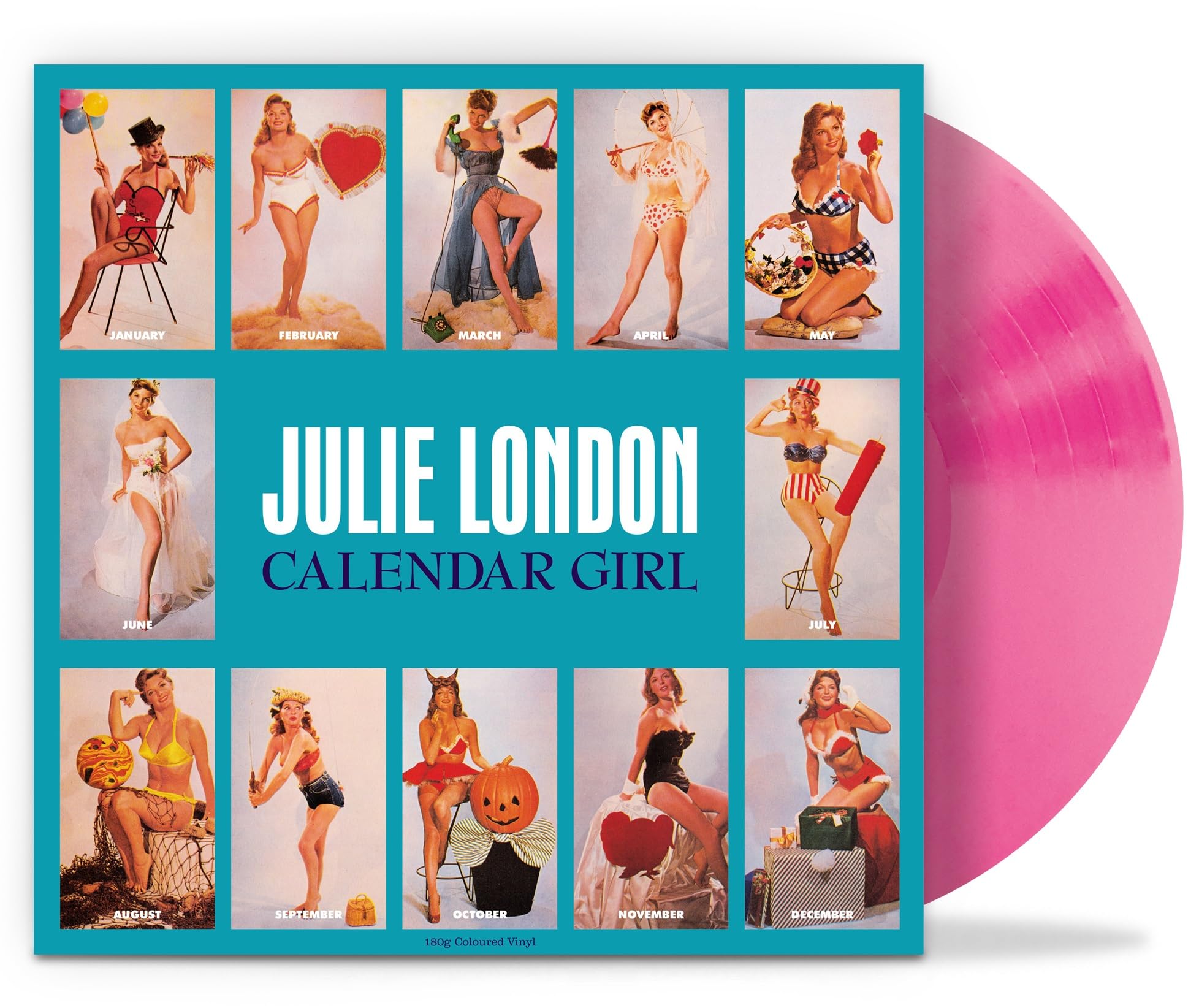 Calendar Girl Pink Vinyl