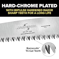 Vista 7 de Jameson SB-13TE Barracuda - Cuchilla de repuesto para sierras manuales y de poste de 13 pulgadas