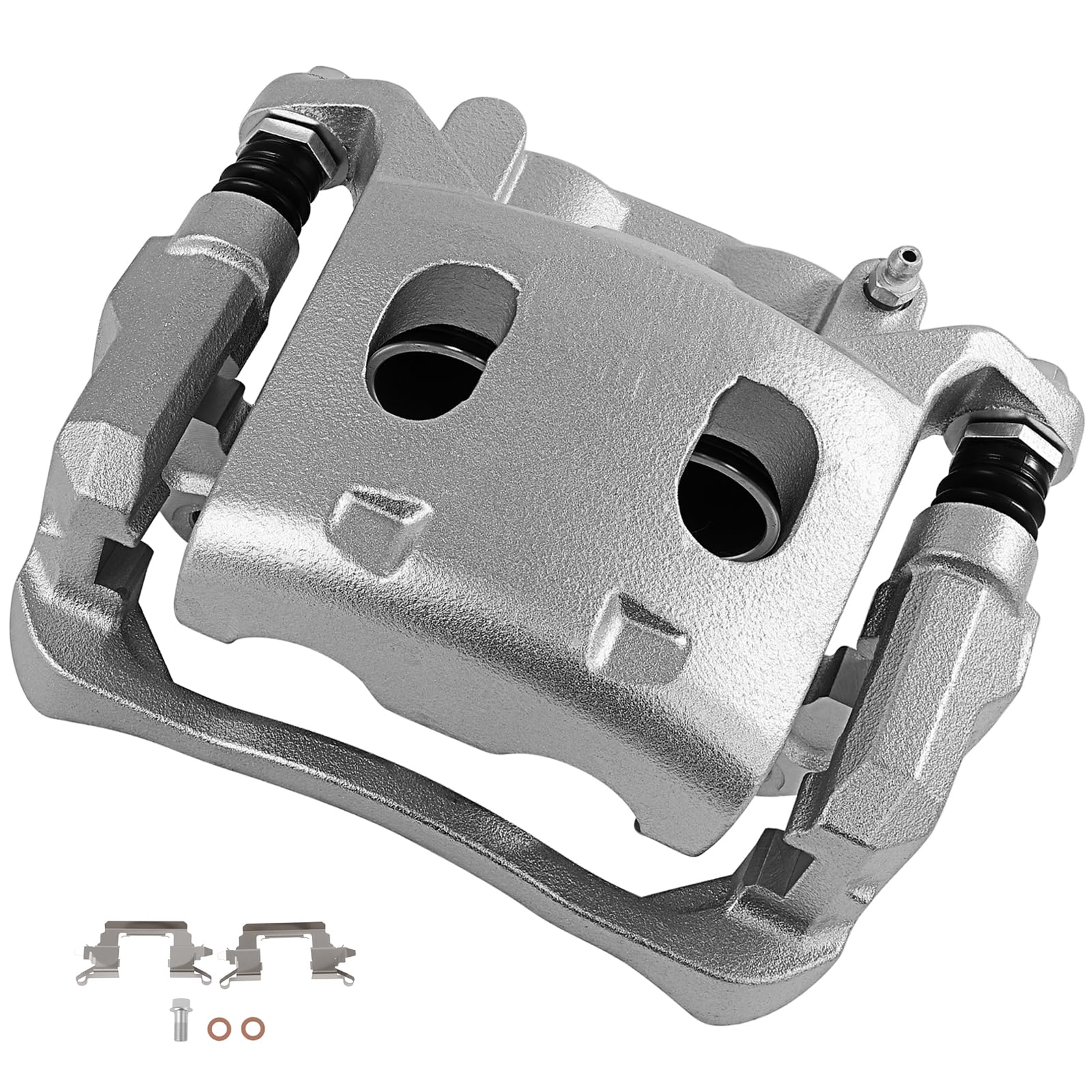 cciyu Front Left Disc Brake Caliper Assembly w/Bracket 19B7100