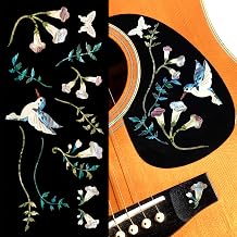 Assorted Hummingbird -Inlay Stickers Set- Abalone Blue