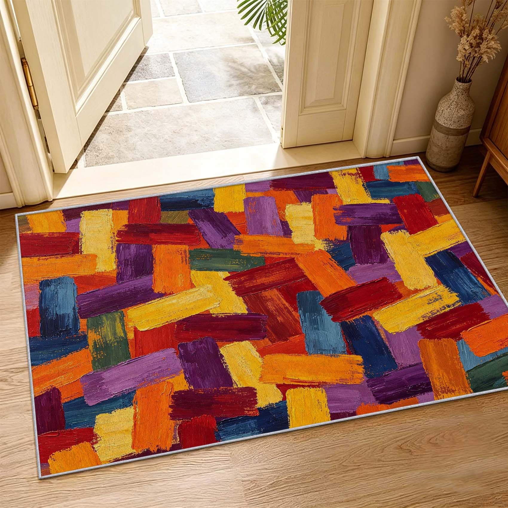 Tapis Salon 160x230cm Résumé Moderne Impression HD 3D