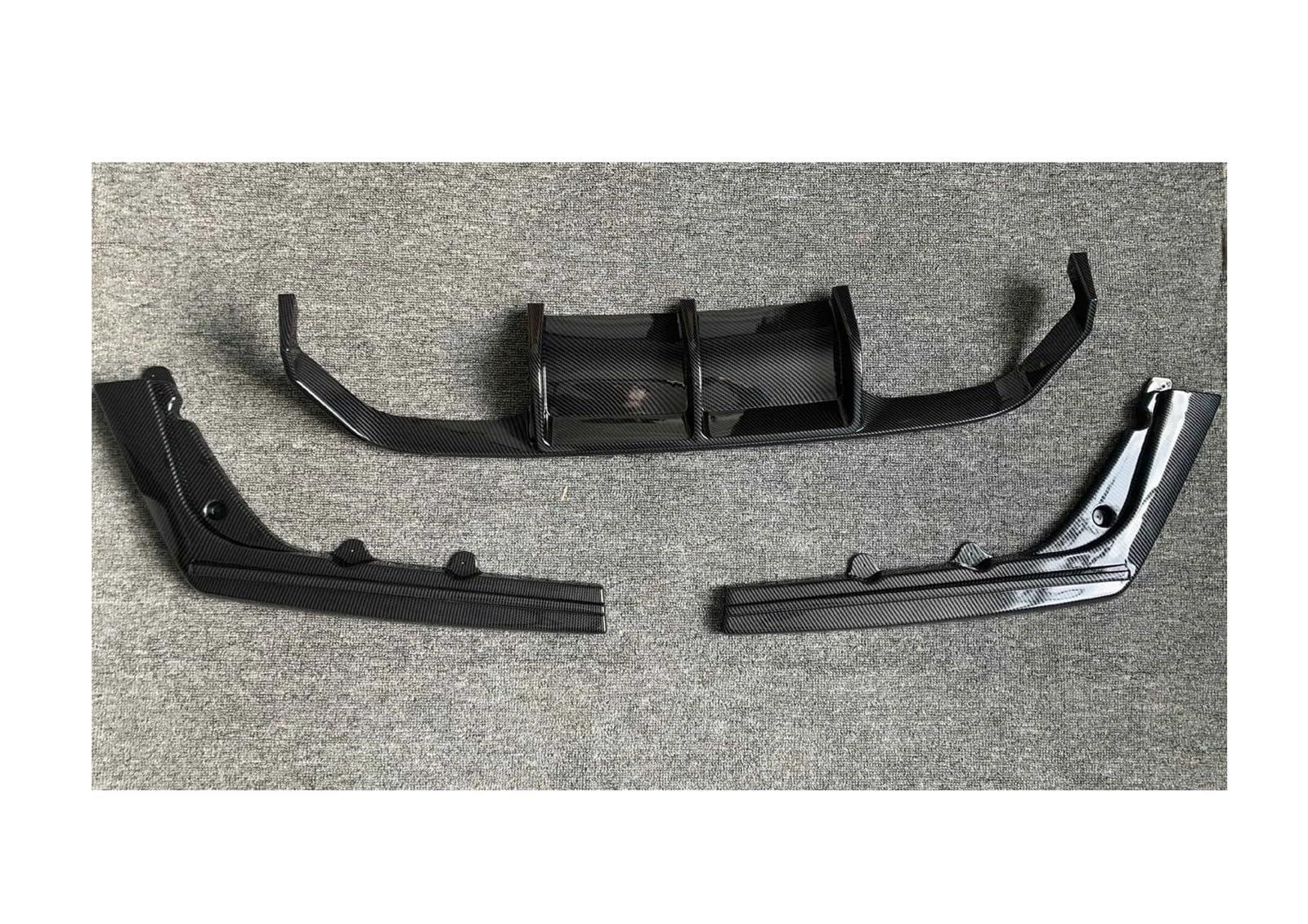 Remplacer un diffuseur pare-chocs arrière fade par ce becquet lèvre arrière carbone BMW M3 M4 - 7