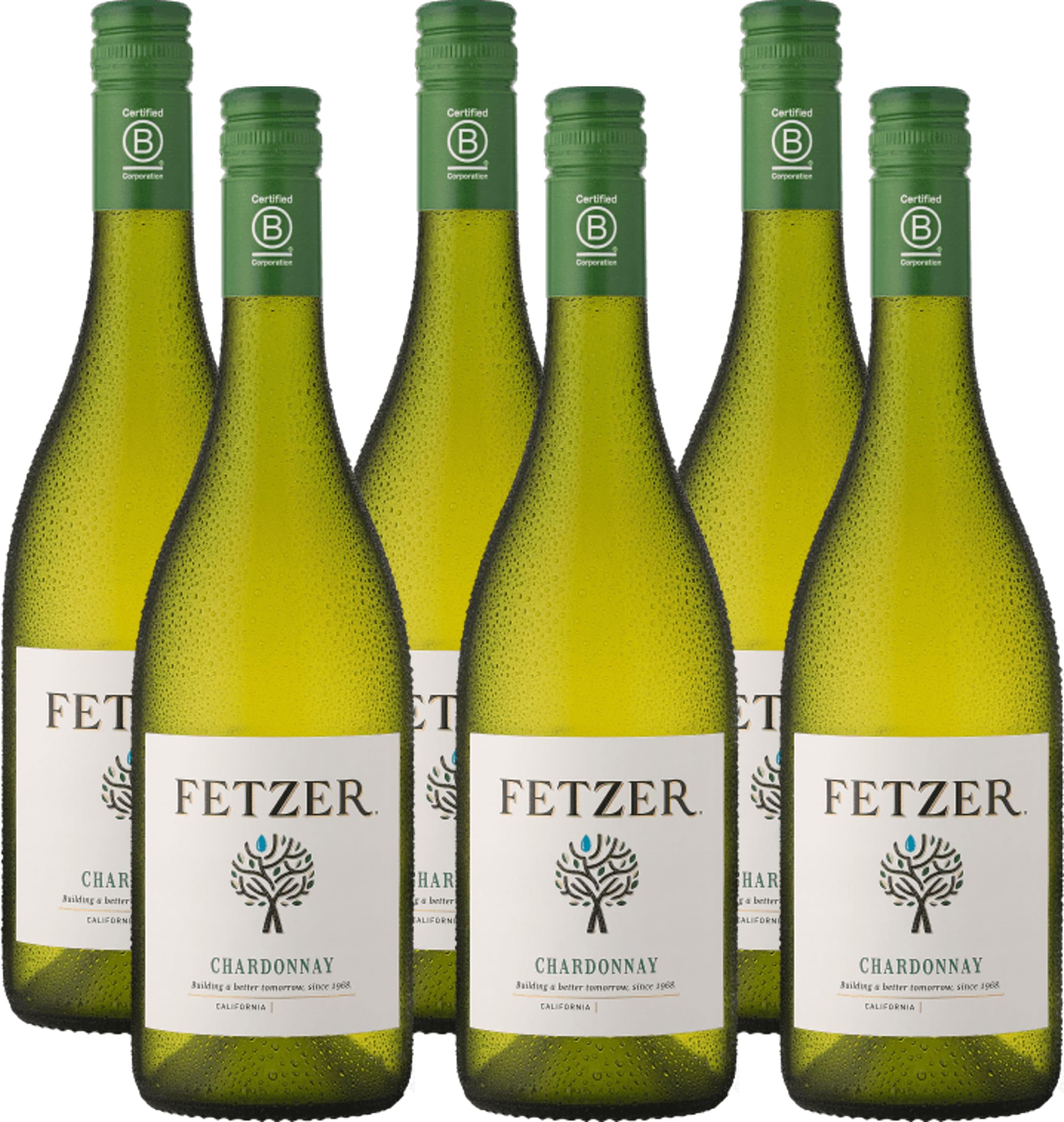 Fetzer Sundial Chardonnay Trocken (6 x 0,75 l) – Fruchtiger Weißwein aus Kalifornien, der sonnenverwöhnten West-Küste der USA
