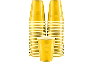 Vibrant Yellow Solo Cups: The Perfect Party Accessory