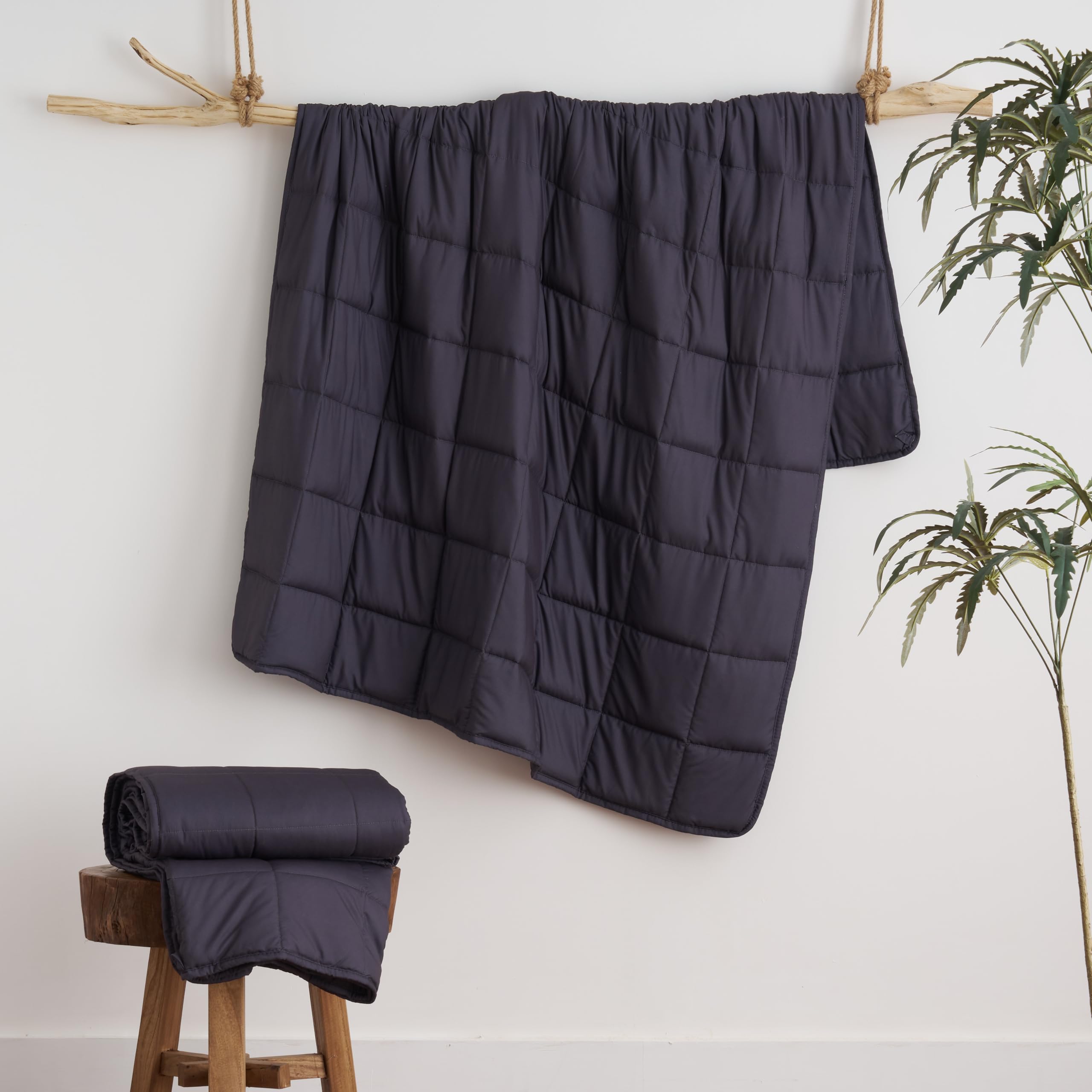 Allure Bath Fashions Slumber Weighted Blanket For SleepStressAnd Anxiety4Kg122 X 185Cm from B&Q