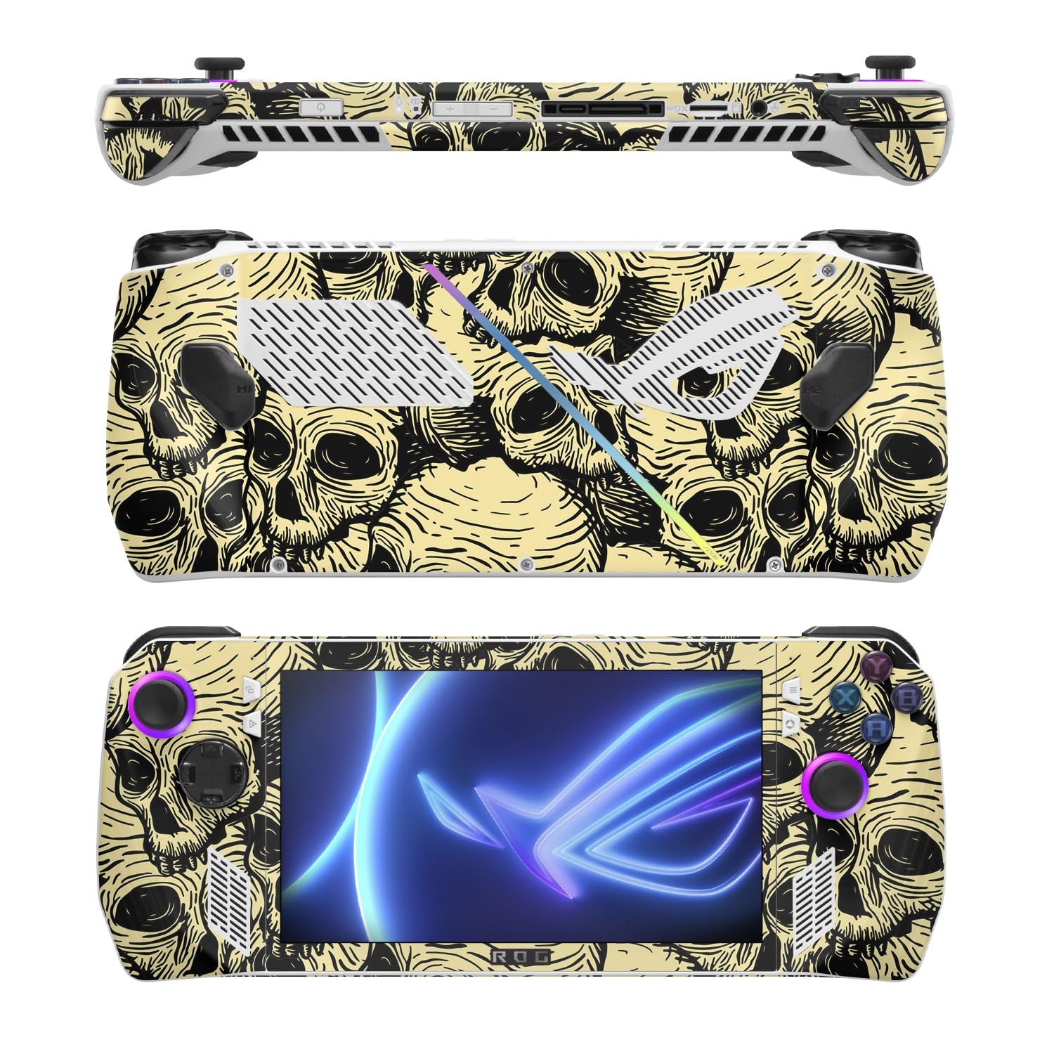 MightySkins Skin Compatible with Asus ROG Ally - Puppy Fall | Protective, Durable, and Unique Vinyl Decal wrap Cover | Easy to Apply, Remove, and Change Styles